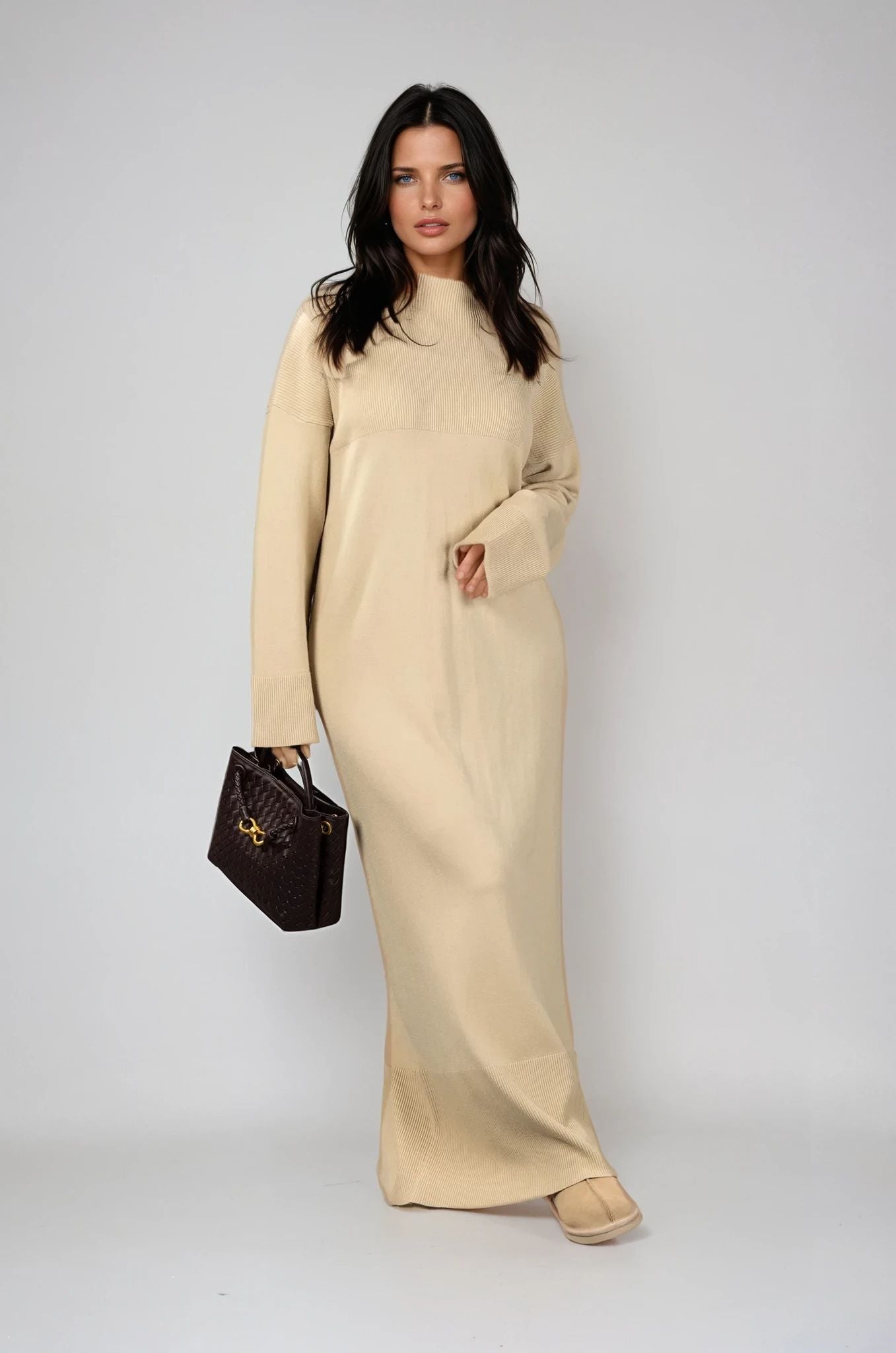 Fleur Dark Beige