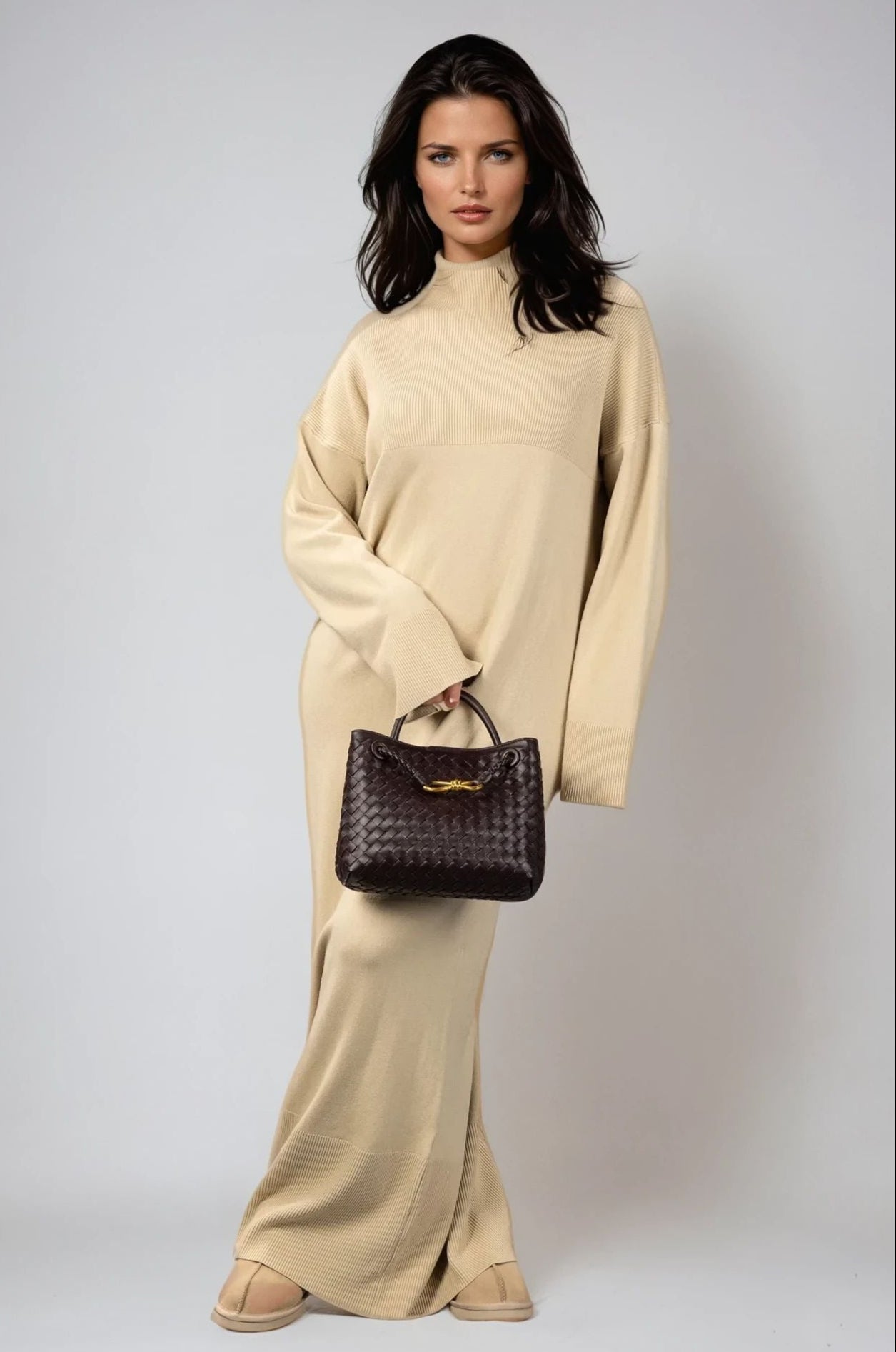 Fleur Dark Beige