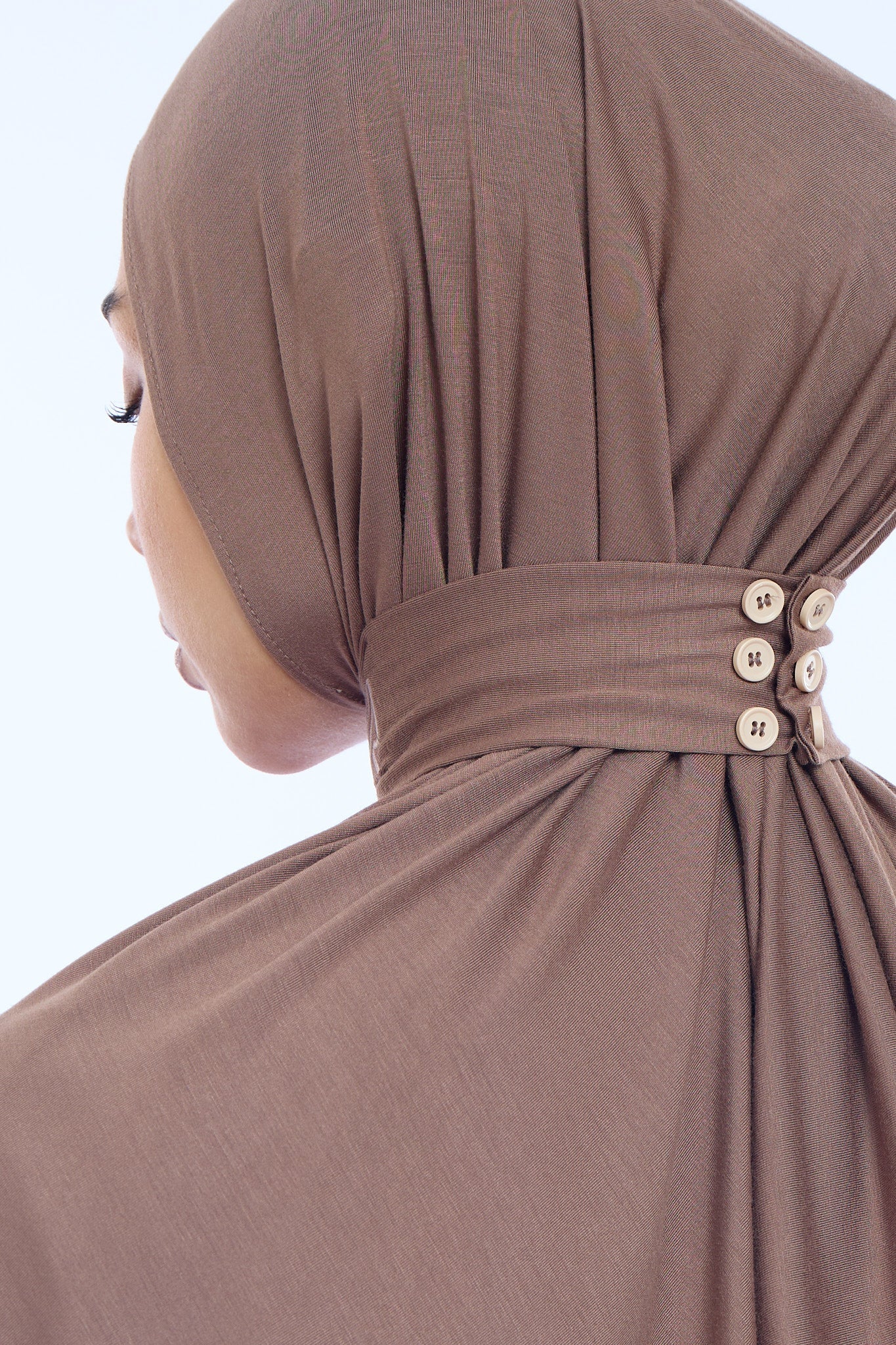 Instant Hijab Bamboo I Soft Taupe