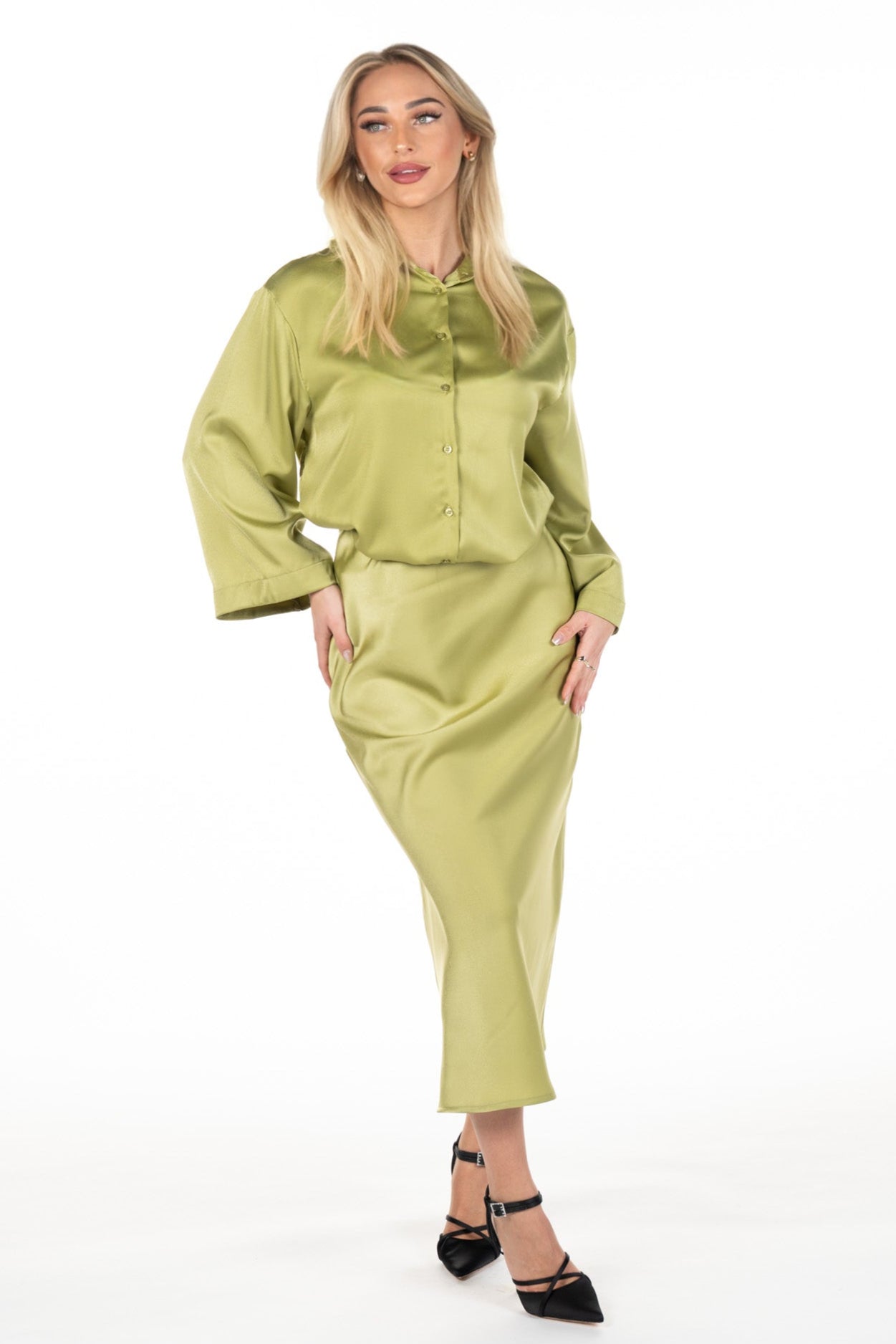 Blouse Yuna Green