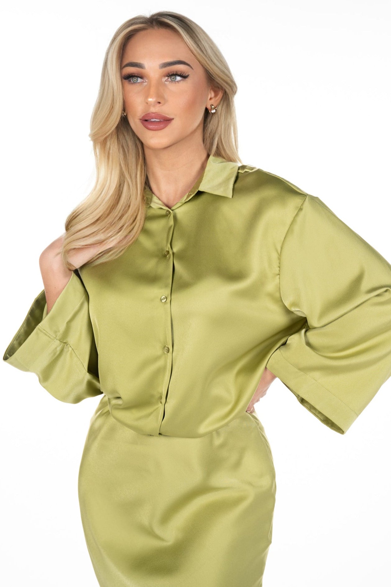 Blouse Yuna Green