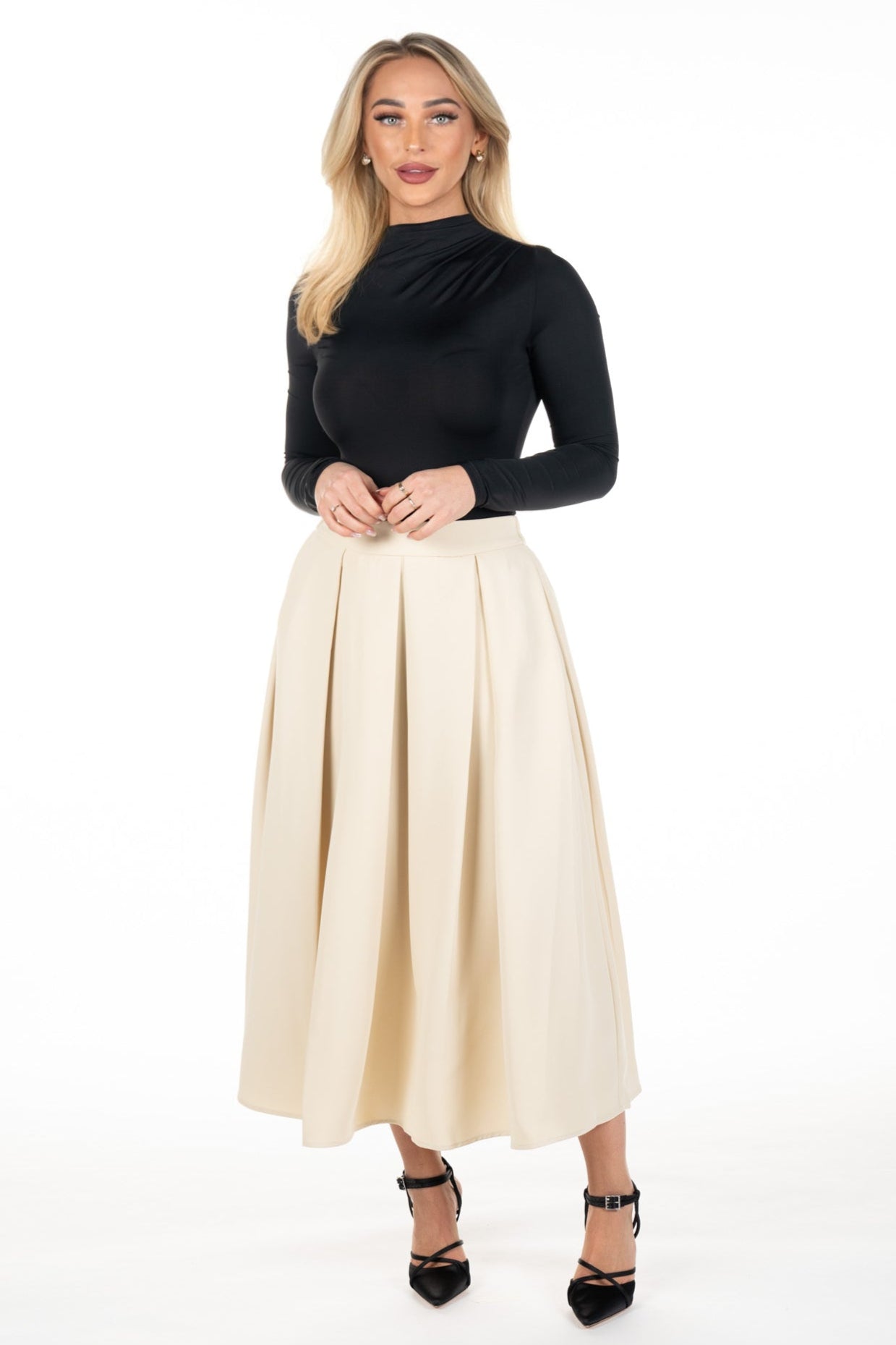 Skirt Els Beige