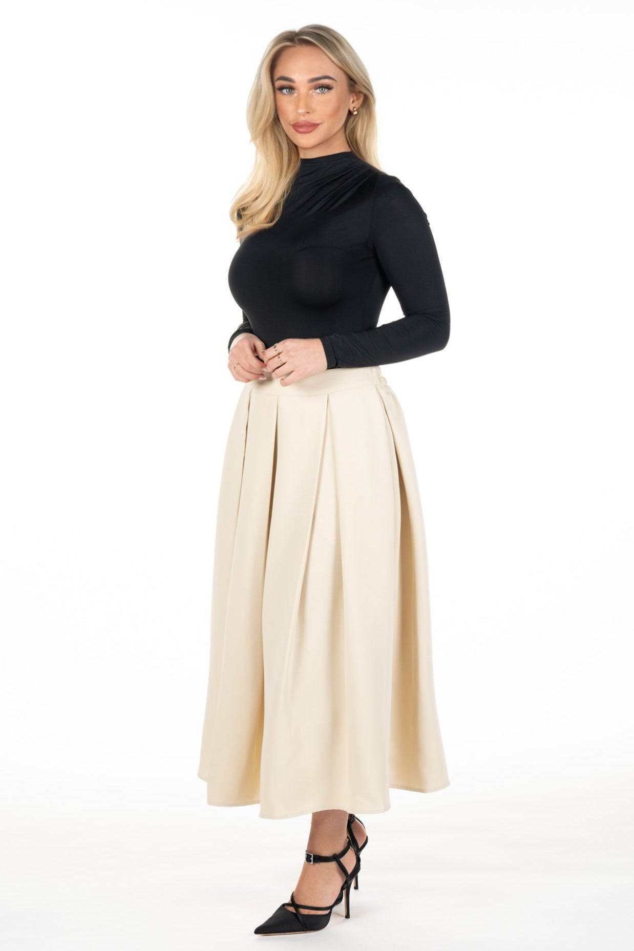 Skirt Els Beige