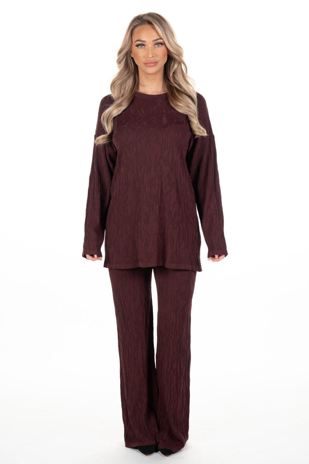 Set Lea Coffee Brown