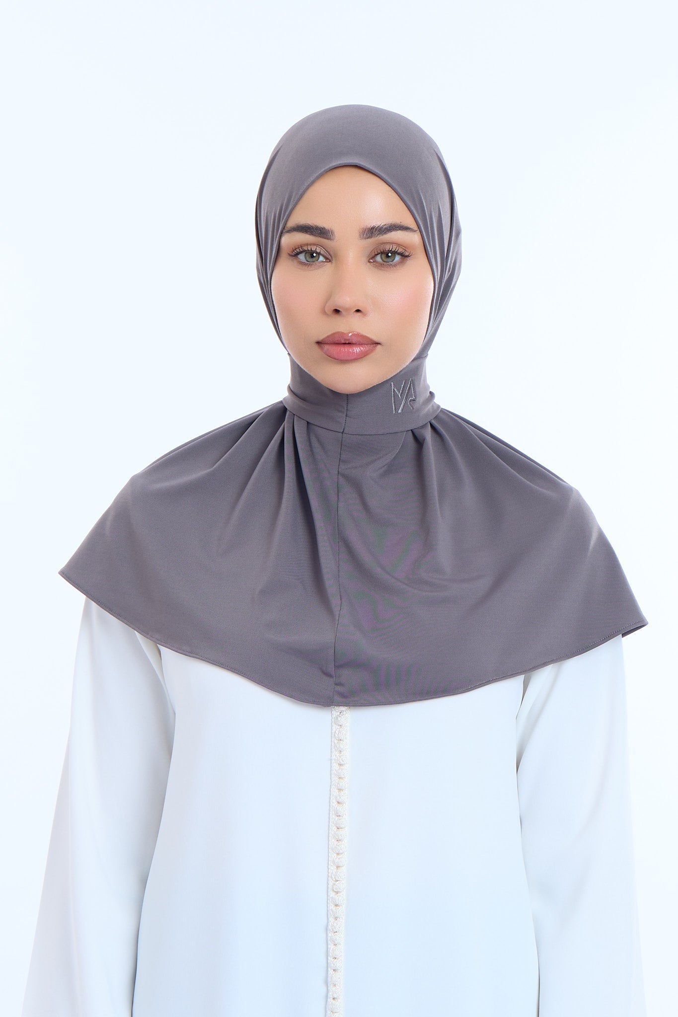 Instant Hijab Premium I Charcoal Grey