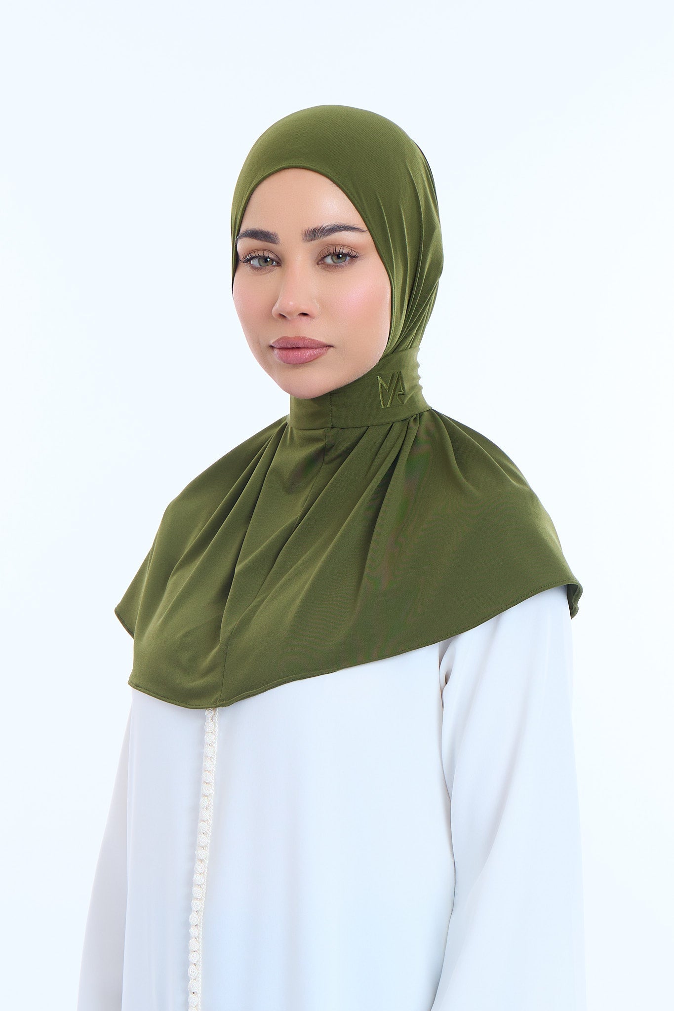 Instant Hijab Premium I Dark Olive