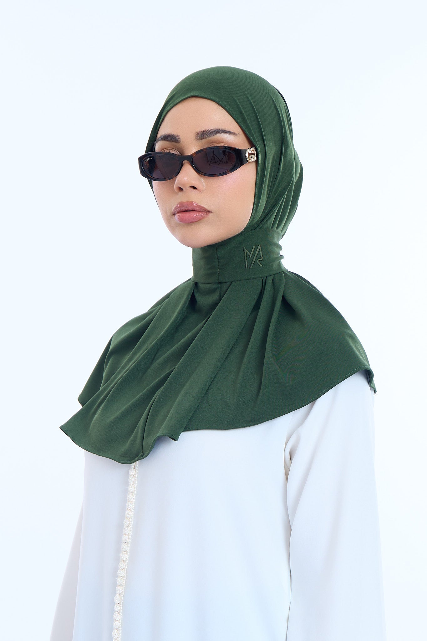 Instant Hijab Premium I Deep Olive