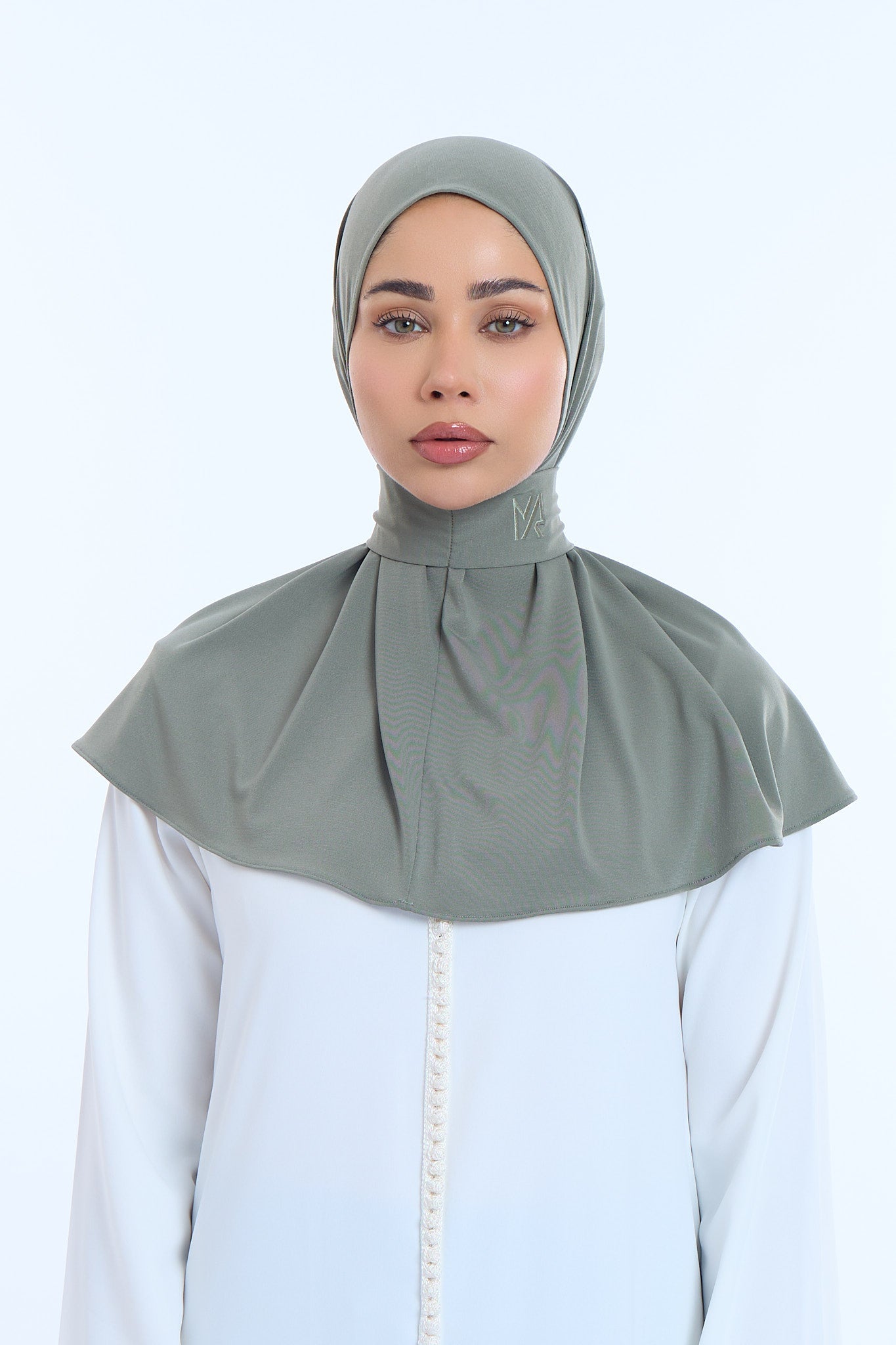 Instant Hijab Premium I Forest Khaki