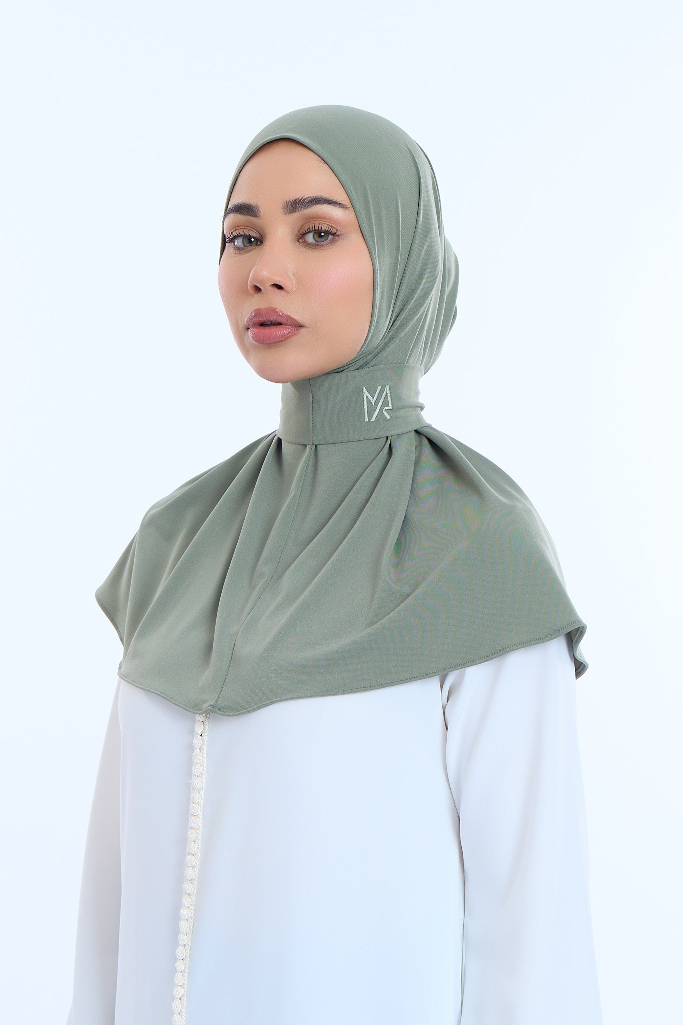 Instant Hijab Premium I Moss Green
