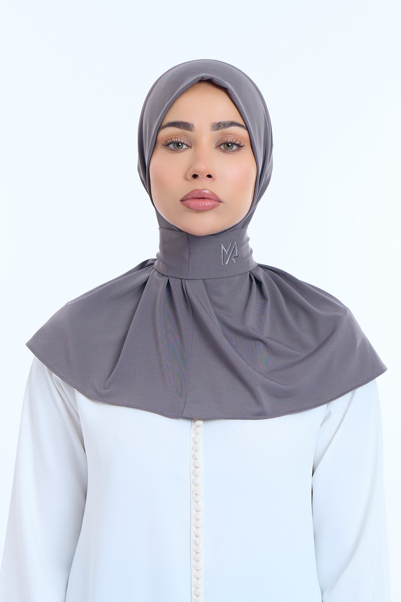 Instant Hijab Premium II Charcoal Grey