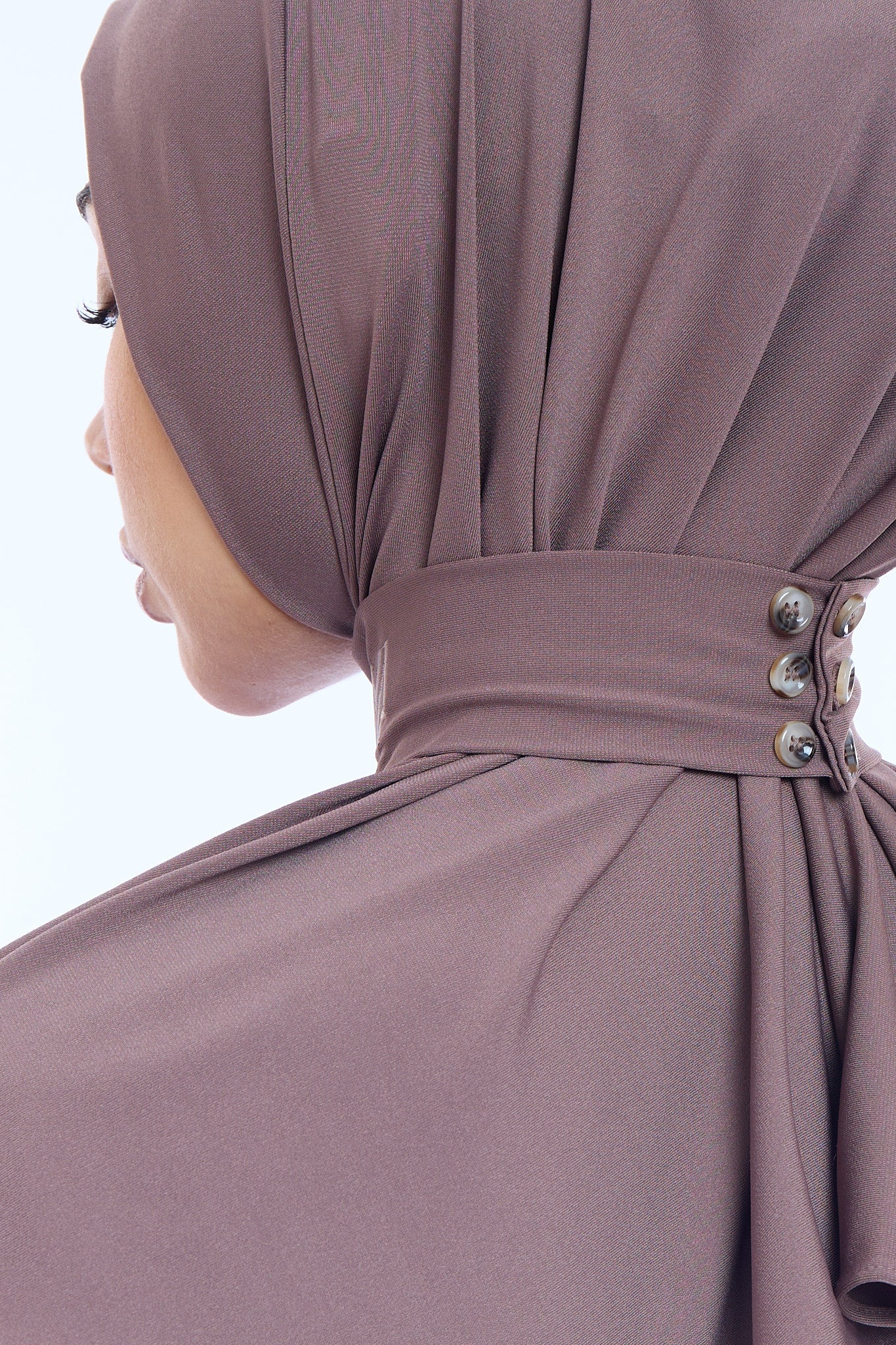 Instant Hijab Premium II Cocoa Brown