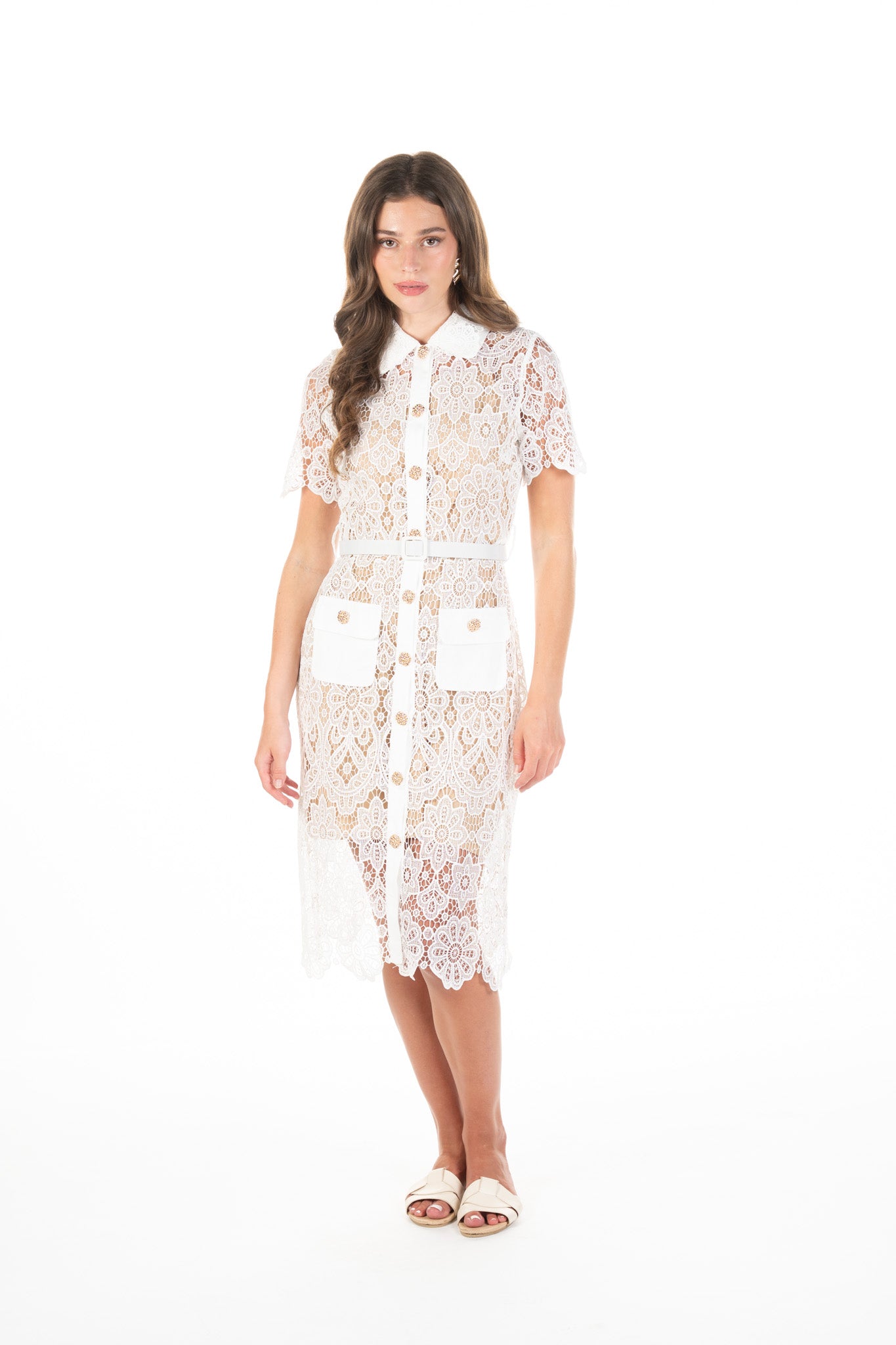 Dress Sol White