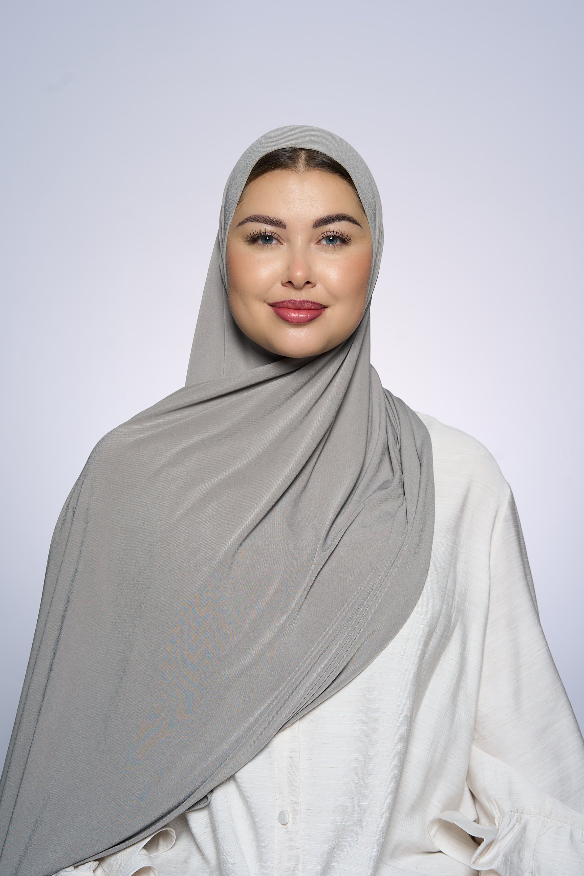 Premium Jersey Hijab Fin -  Tin