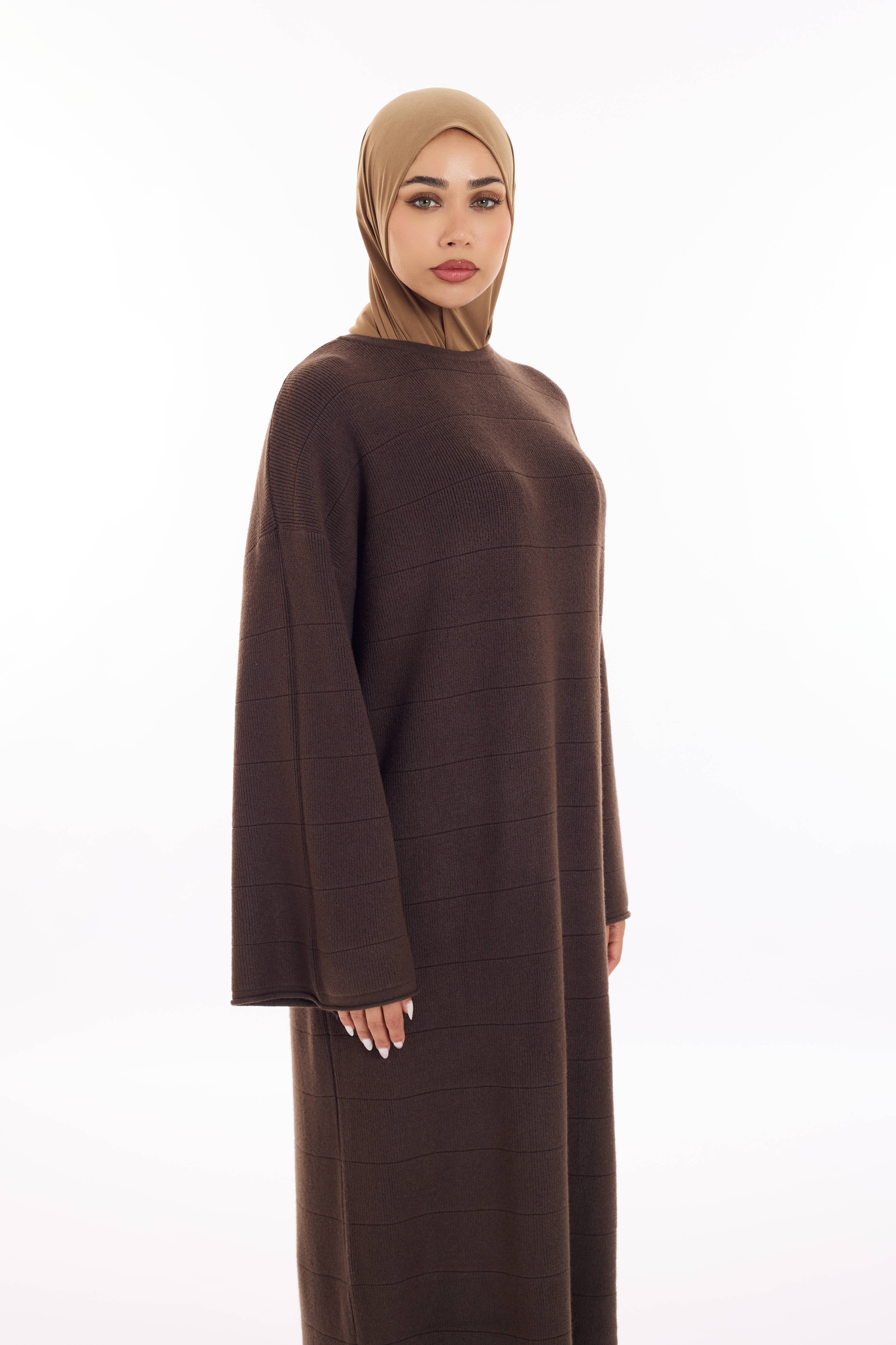 Sweater Ly Khaki Coffee Brown