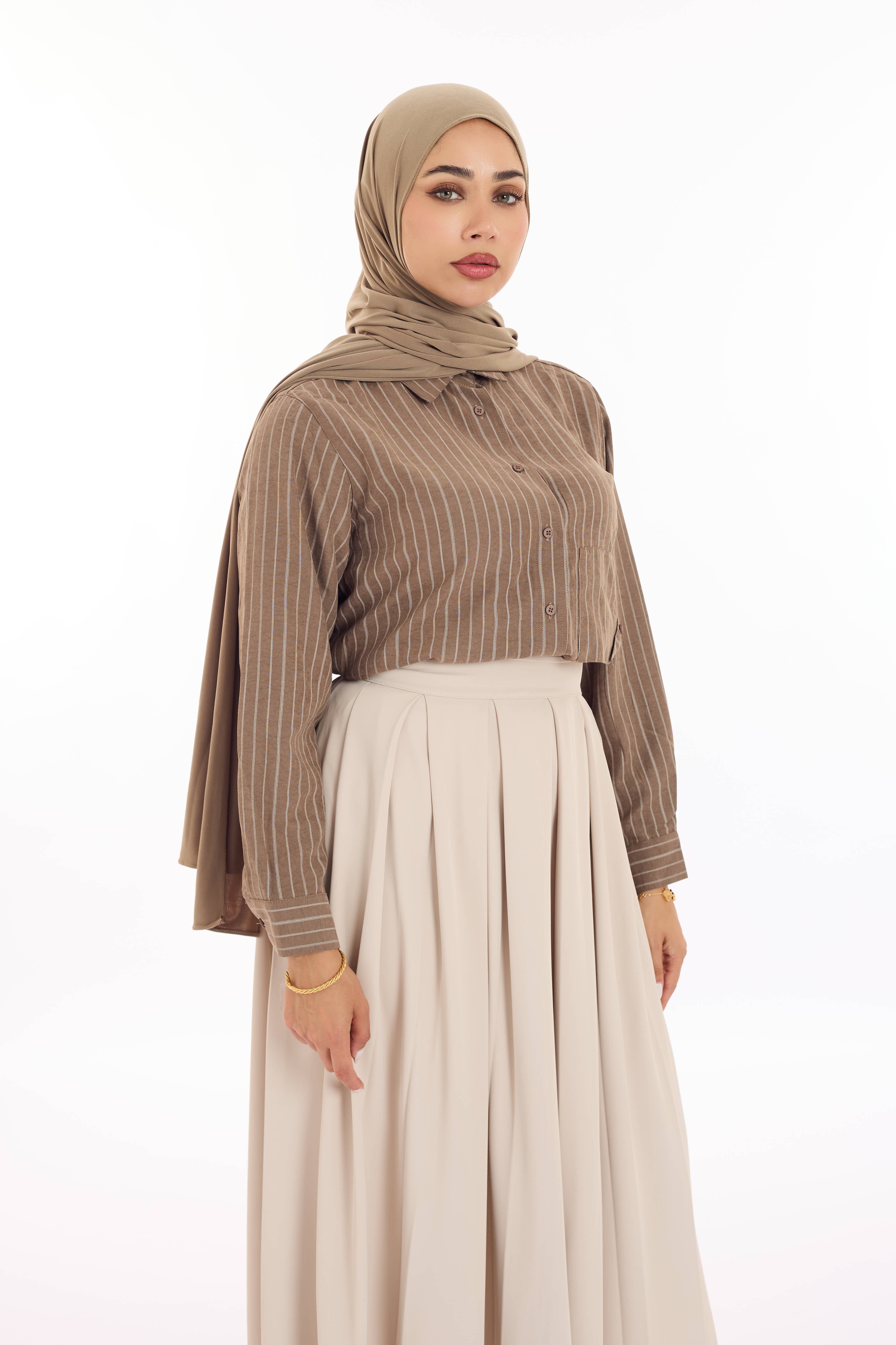 Blouse Zozo Brown