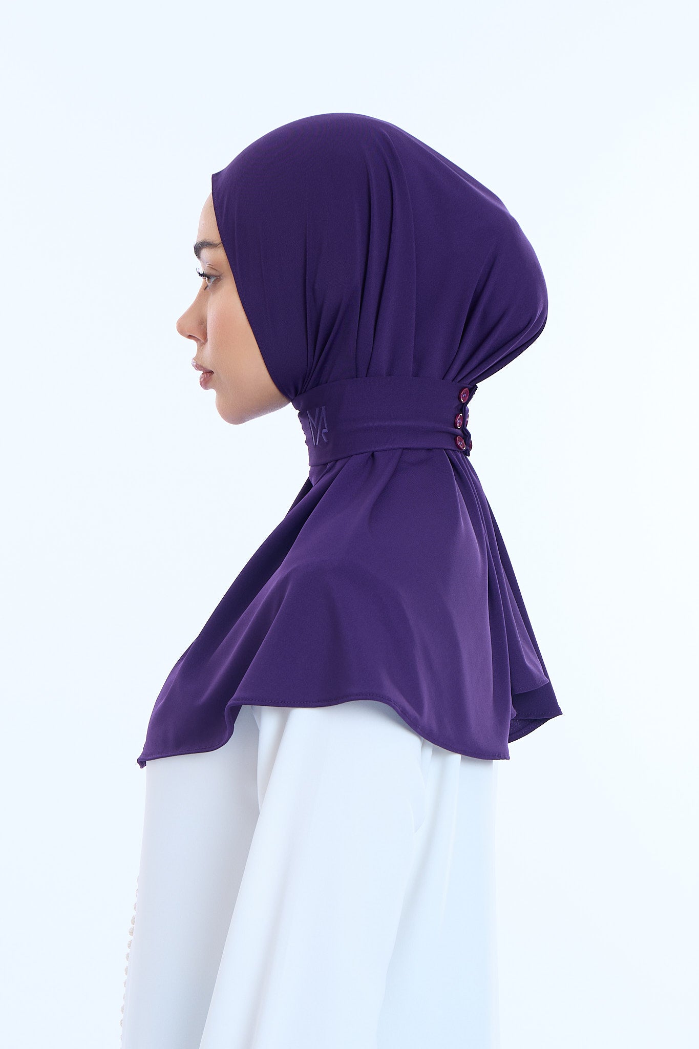 Instant Hijab Premium I  Dark Indigo