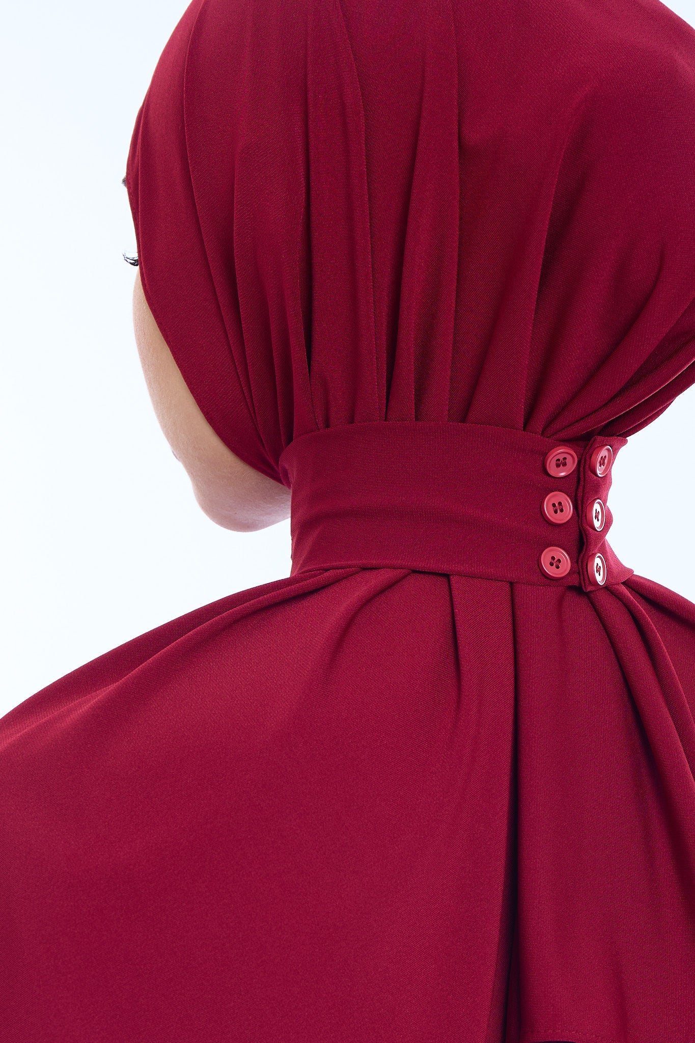 Instant Hijab Premium I Dark Wine