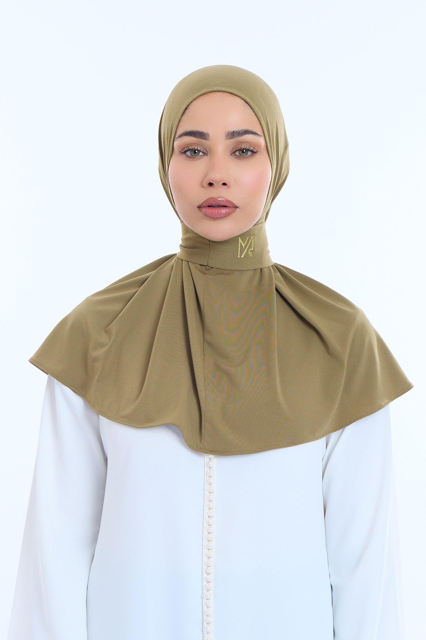 Instant Hijab Premium I Olive Brown
