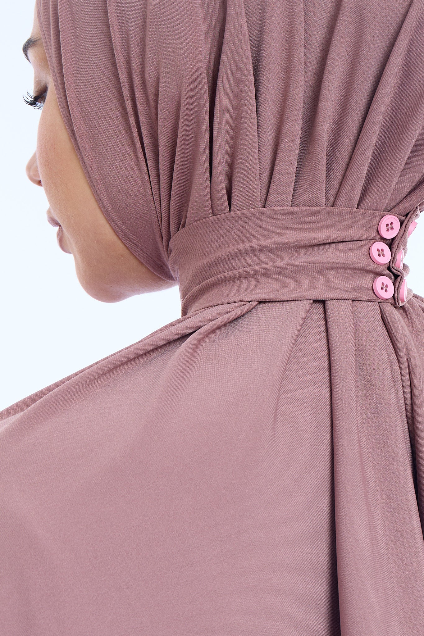 Instant Hijab Premium I Plum Pink